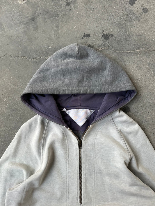 2000s LEE RIDER 3/4 ZIP HOODIE