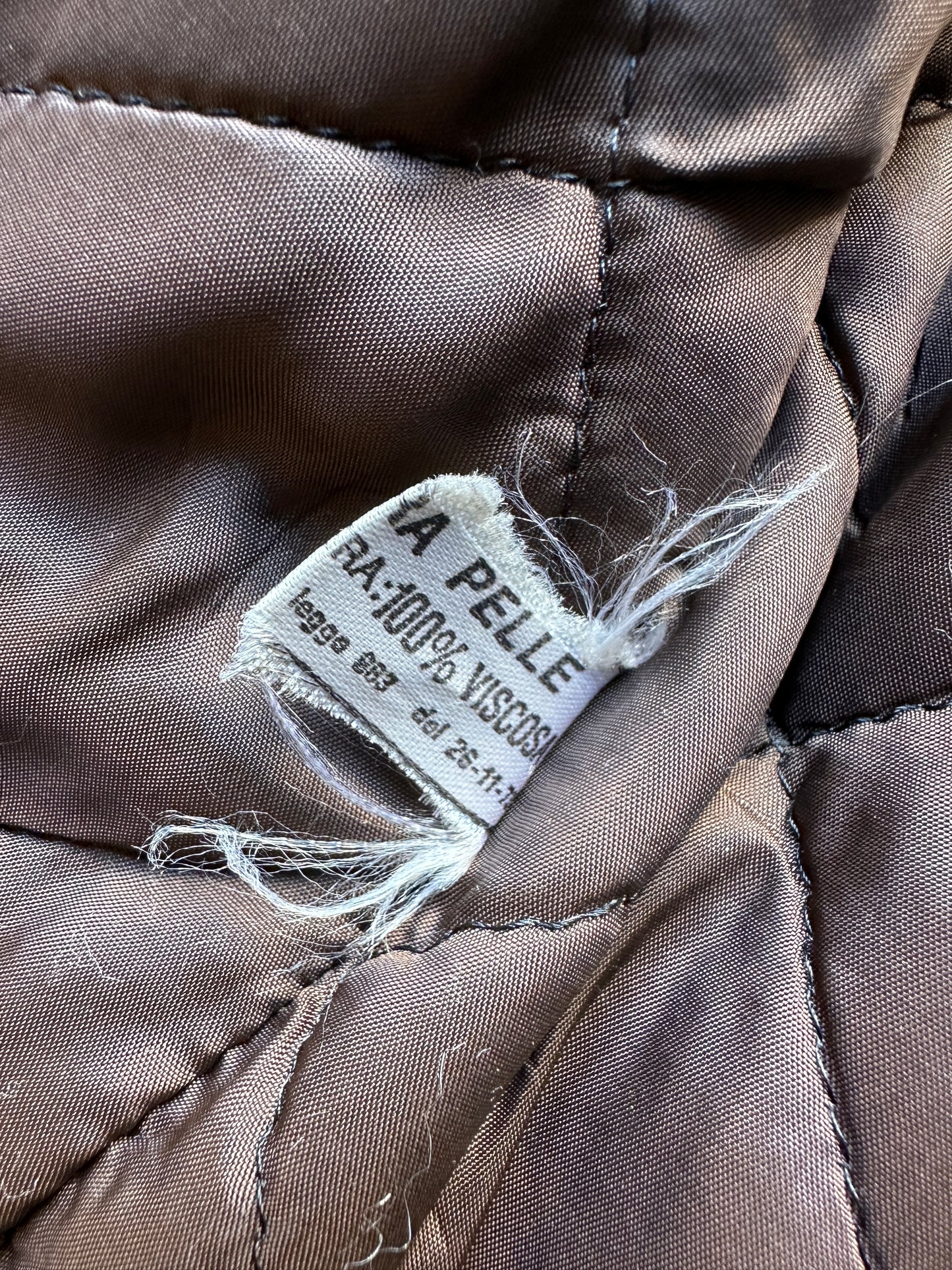 2000's MOTORCYCLE TYPE LEATHER JACKET