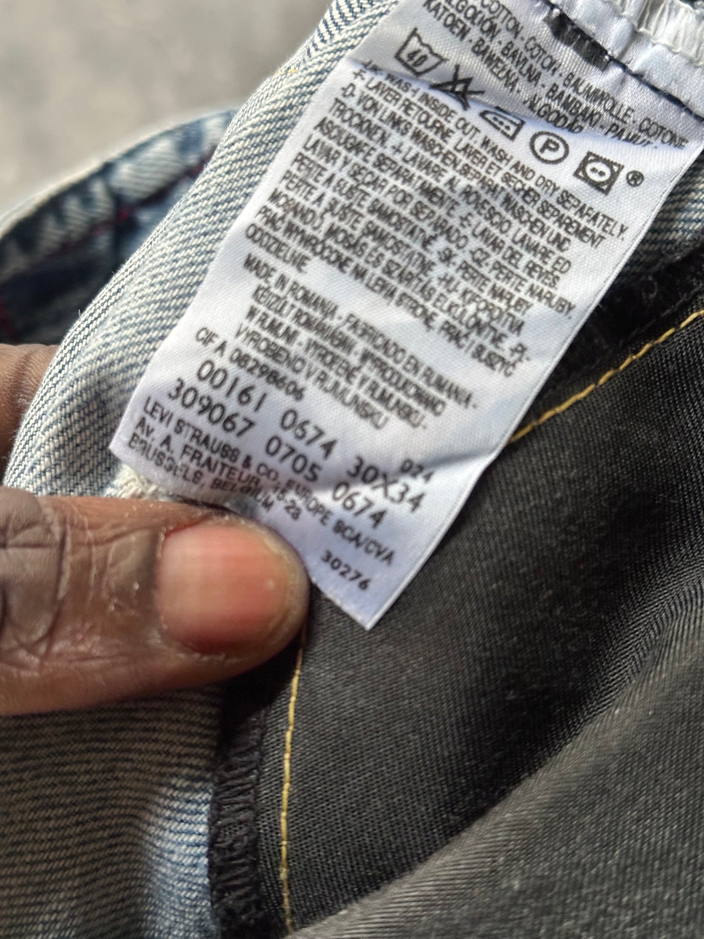 LEVIS ENGINEERED DENIM 30x34