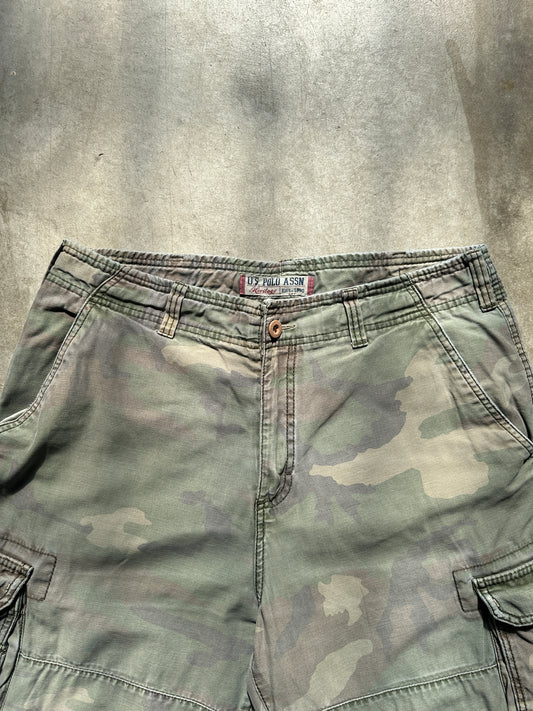 VINTAGE USN POLO ASS CAMO SHORTS