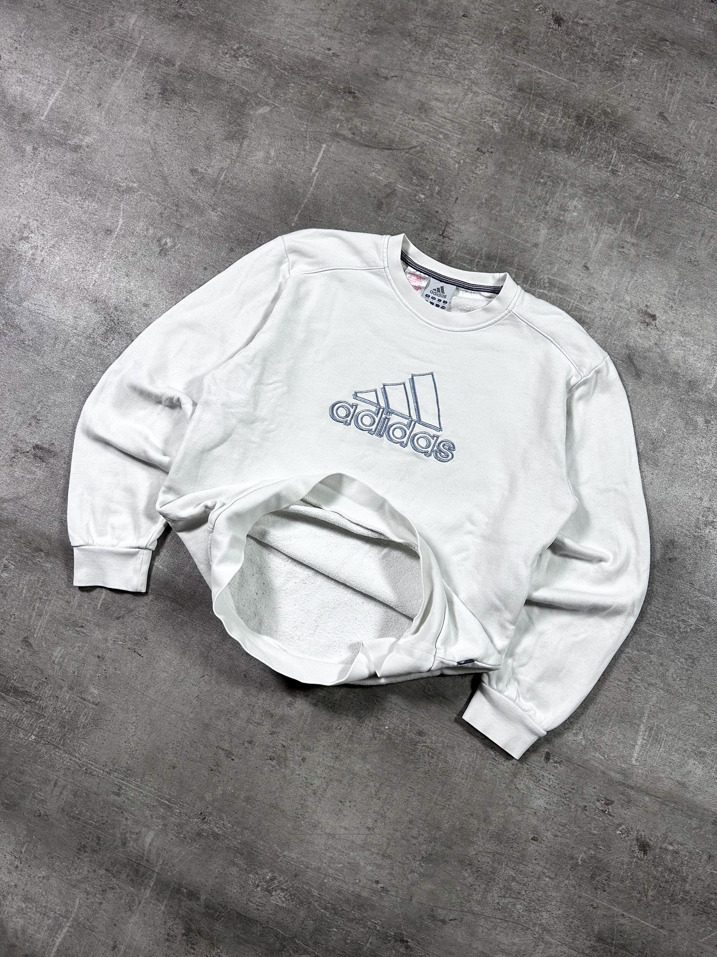 2000s ADIDAS BIG LOGO CREWNECK
