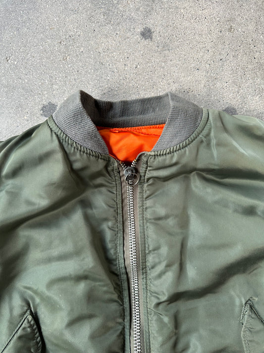 1980s ALPHA MA-1 FLIGHT JACKET