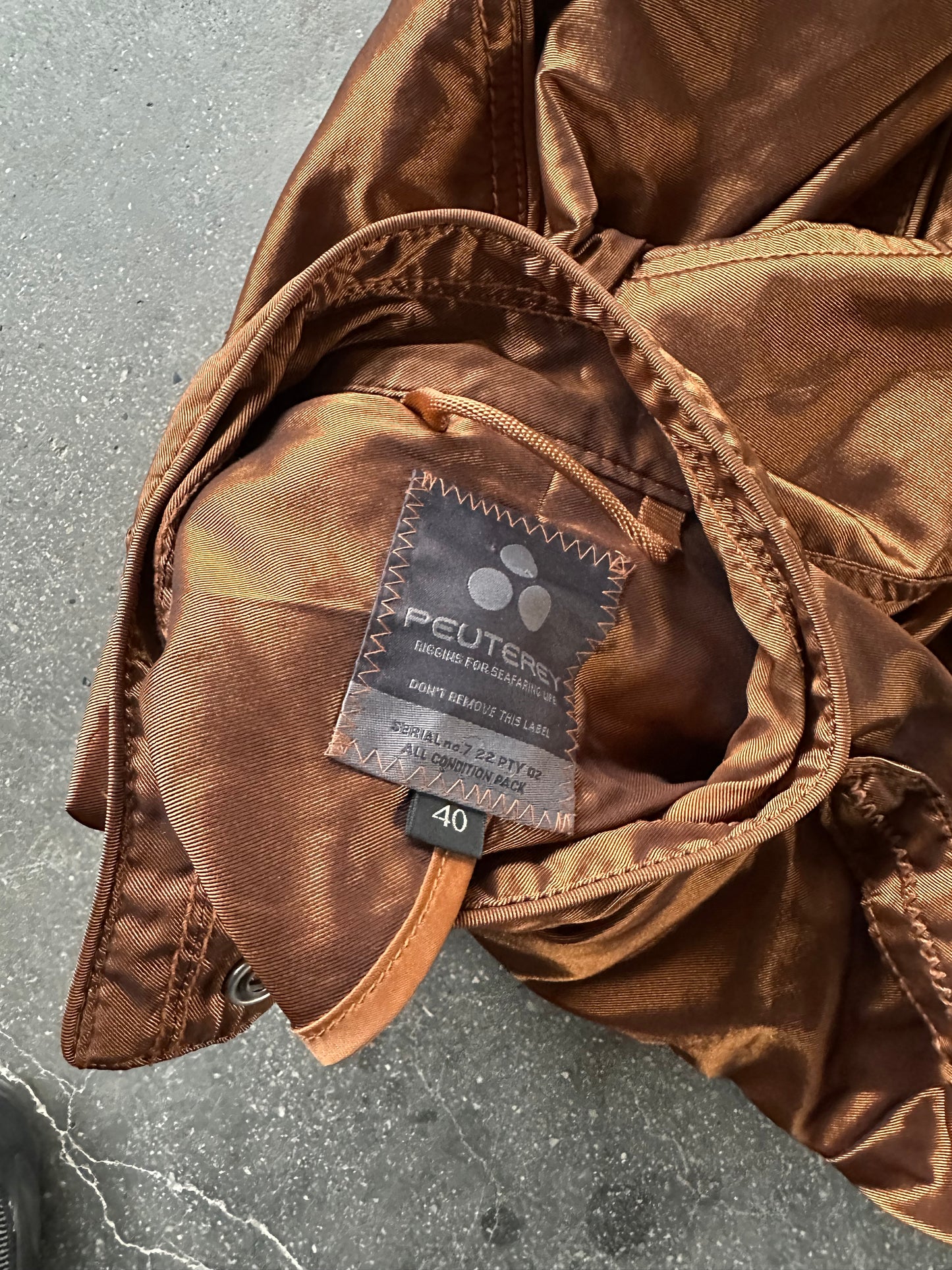 PEUTEREY BIKER REFLECTIVE JACKET