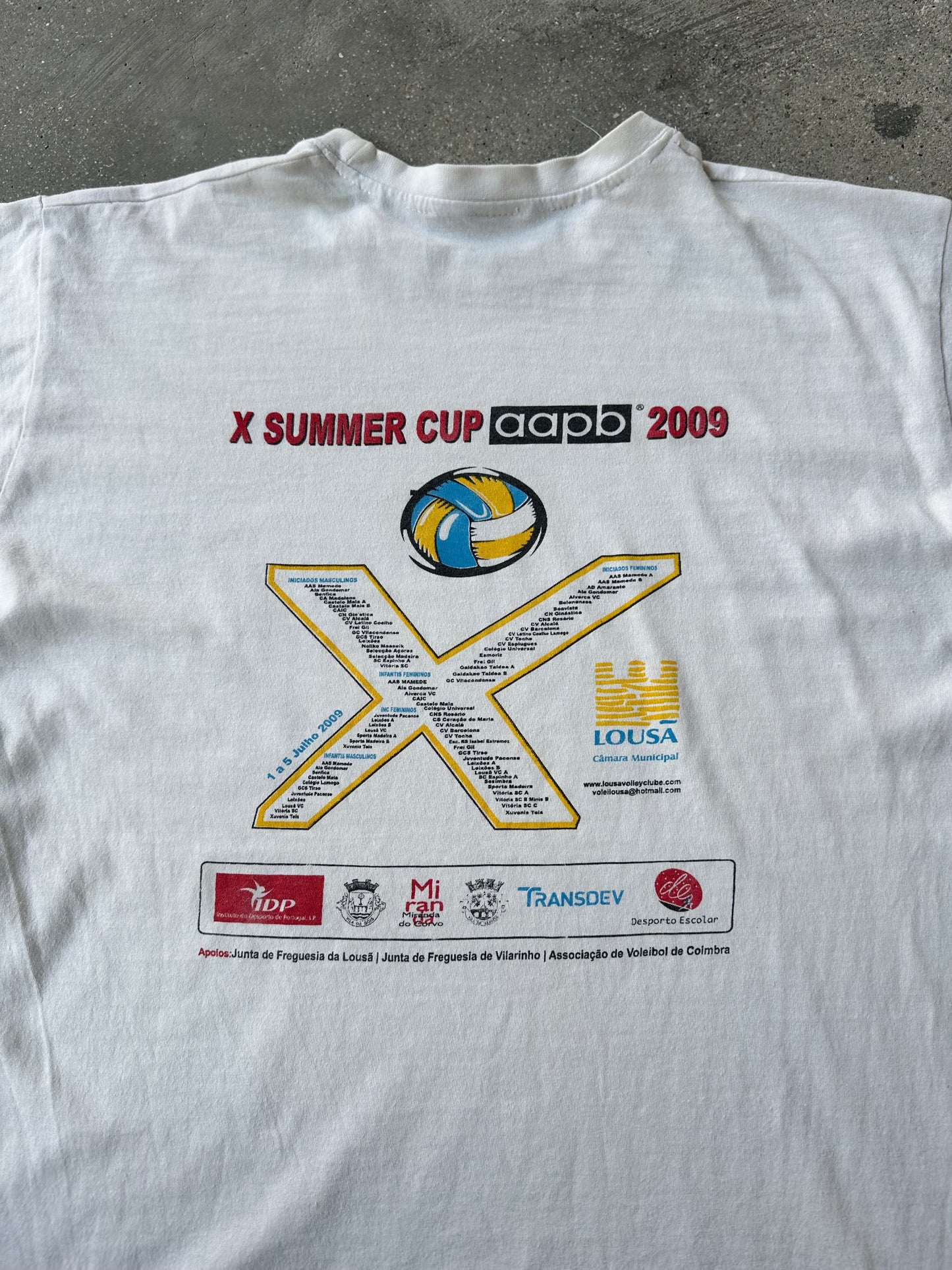 2009 VOLLEY SUMMER CUP TEE