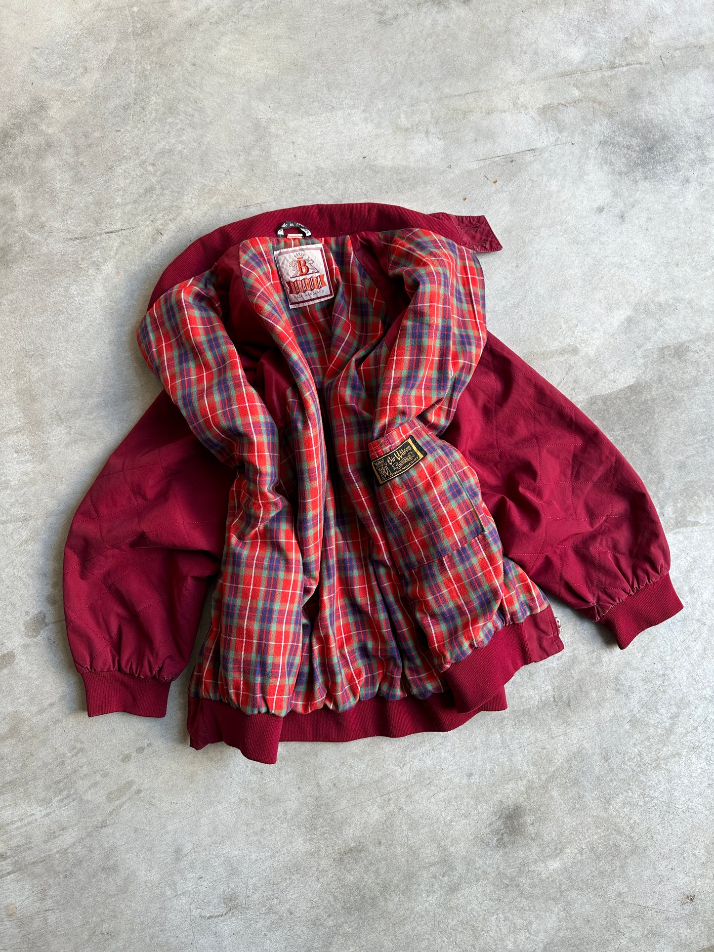 BARACUTA G9 HARRINGTON BOMBER JACKET