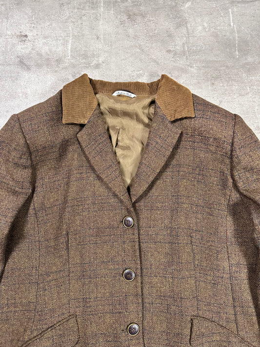 VINTAGE WOOL BLAZER JACKET