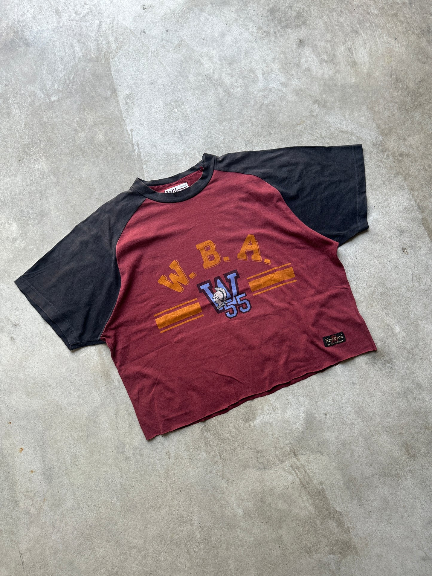 WBA CROPPED RAGLAN TEE