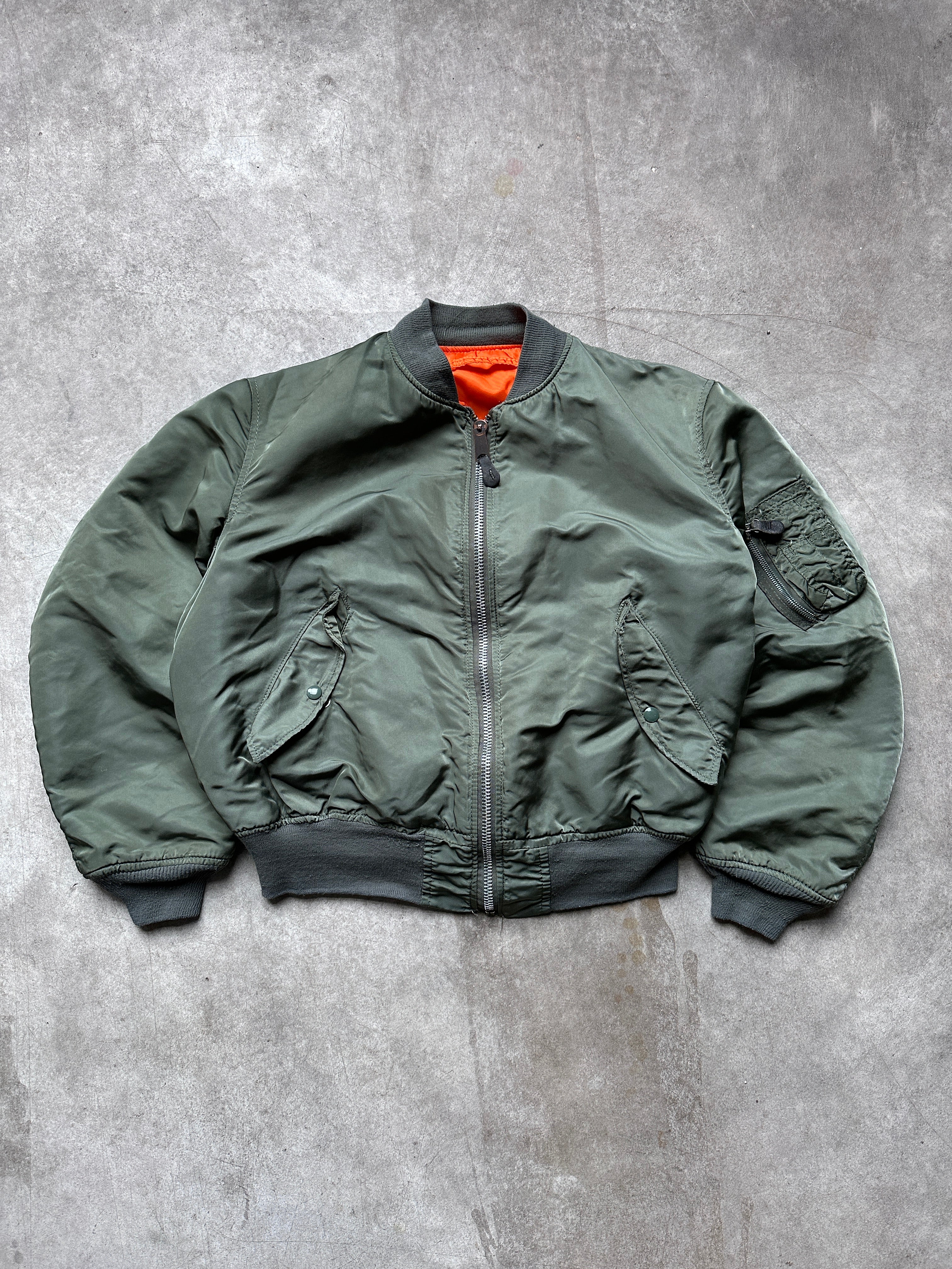 ジャケット・アウター 70s ALPHA MA-1 flight jacket 1970's ALPHA MA-1 FLIGHT JACKET | 4C Global – 4C GLOBAL