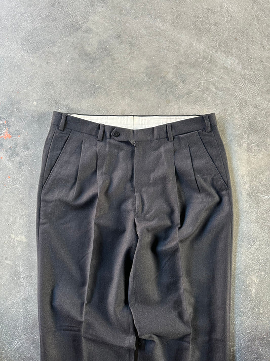 2000s BURBERRY WOOL UNIFORM PANTS