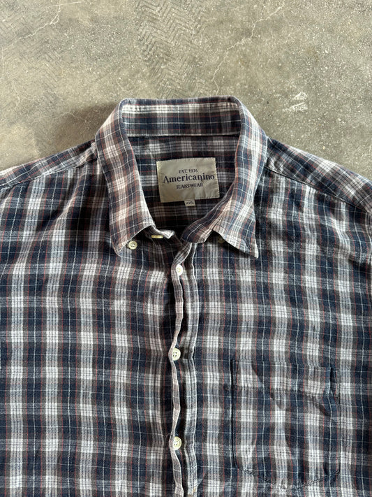 2000s AMERICANINO FLANNEL SHIRT