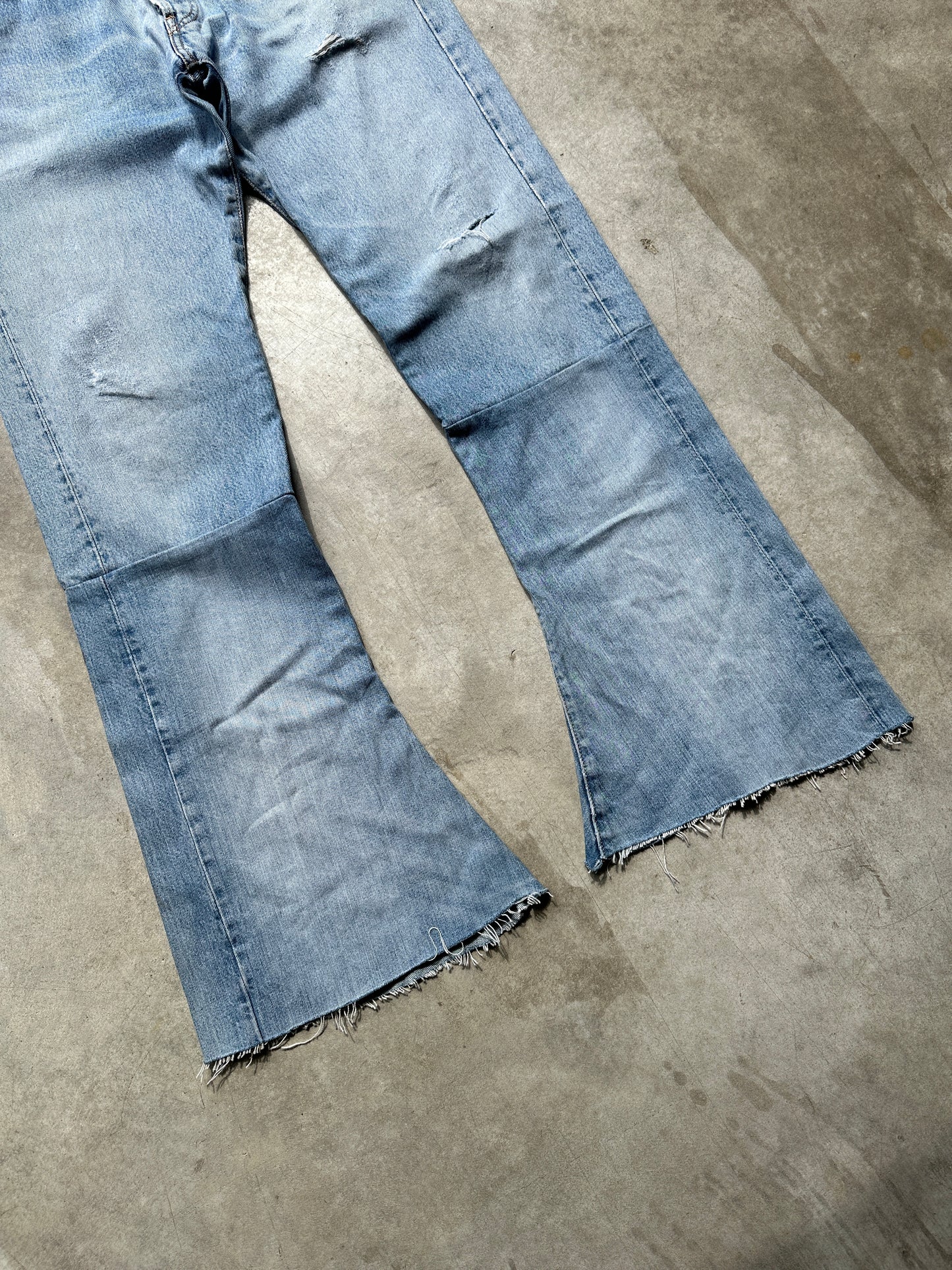 LEVIS 501 CUSTOM FLARED DENIM 34/32