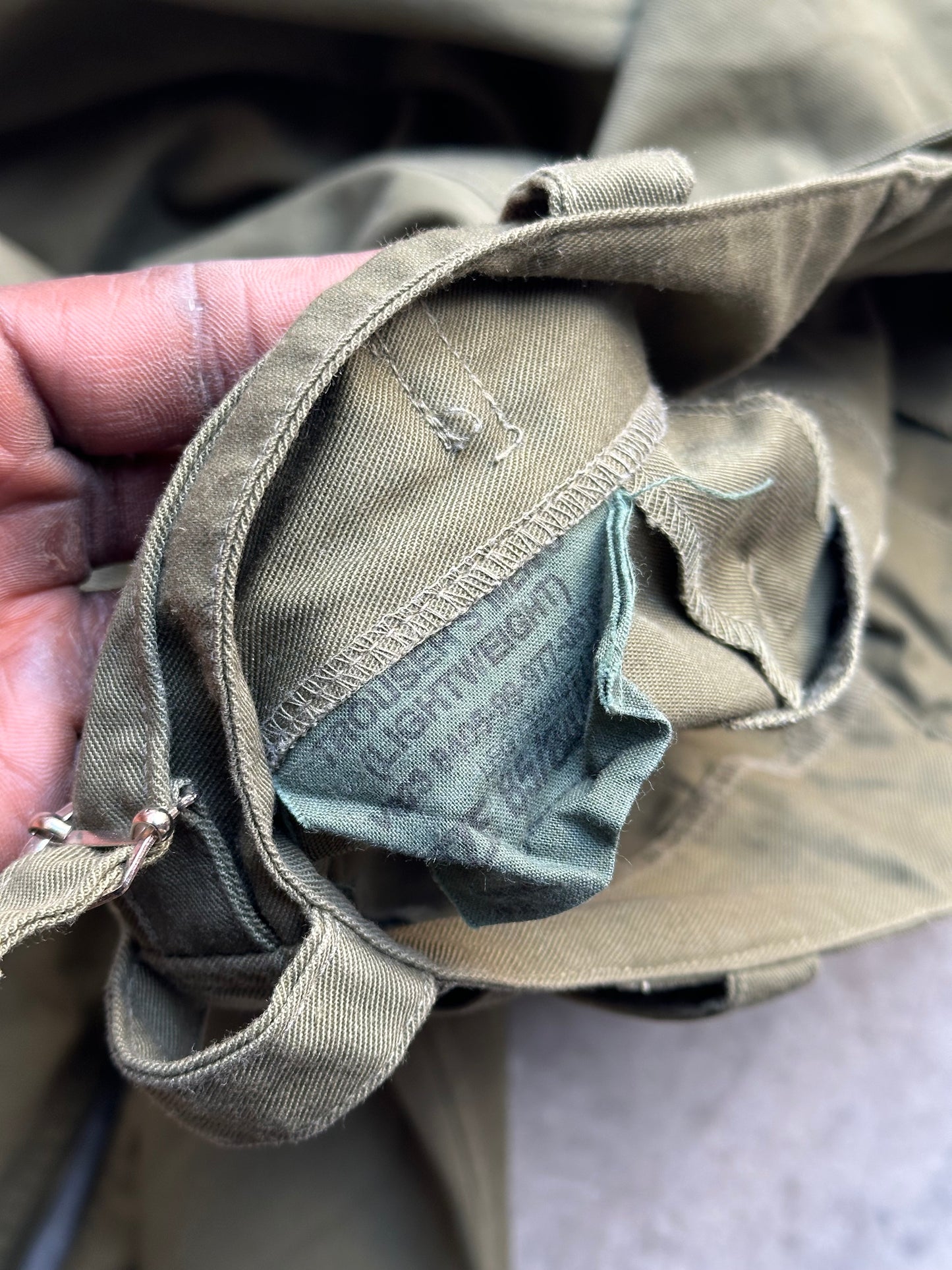 1980's FATIGUE BRITISH ARMY OG PANTS