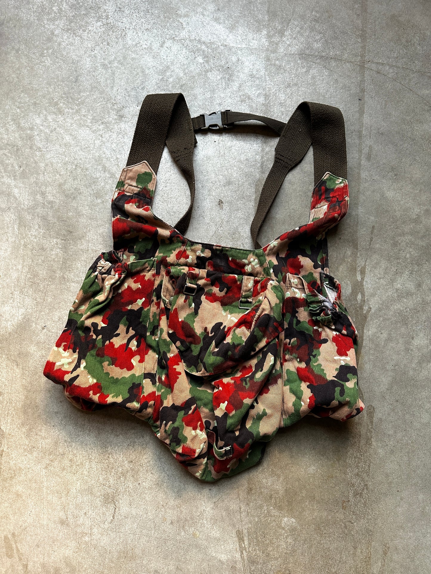 1980's M70 SWISS ARMY "ALPENFLAGE CAMO" JACKET