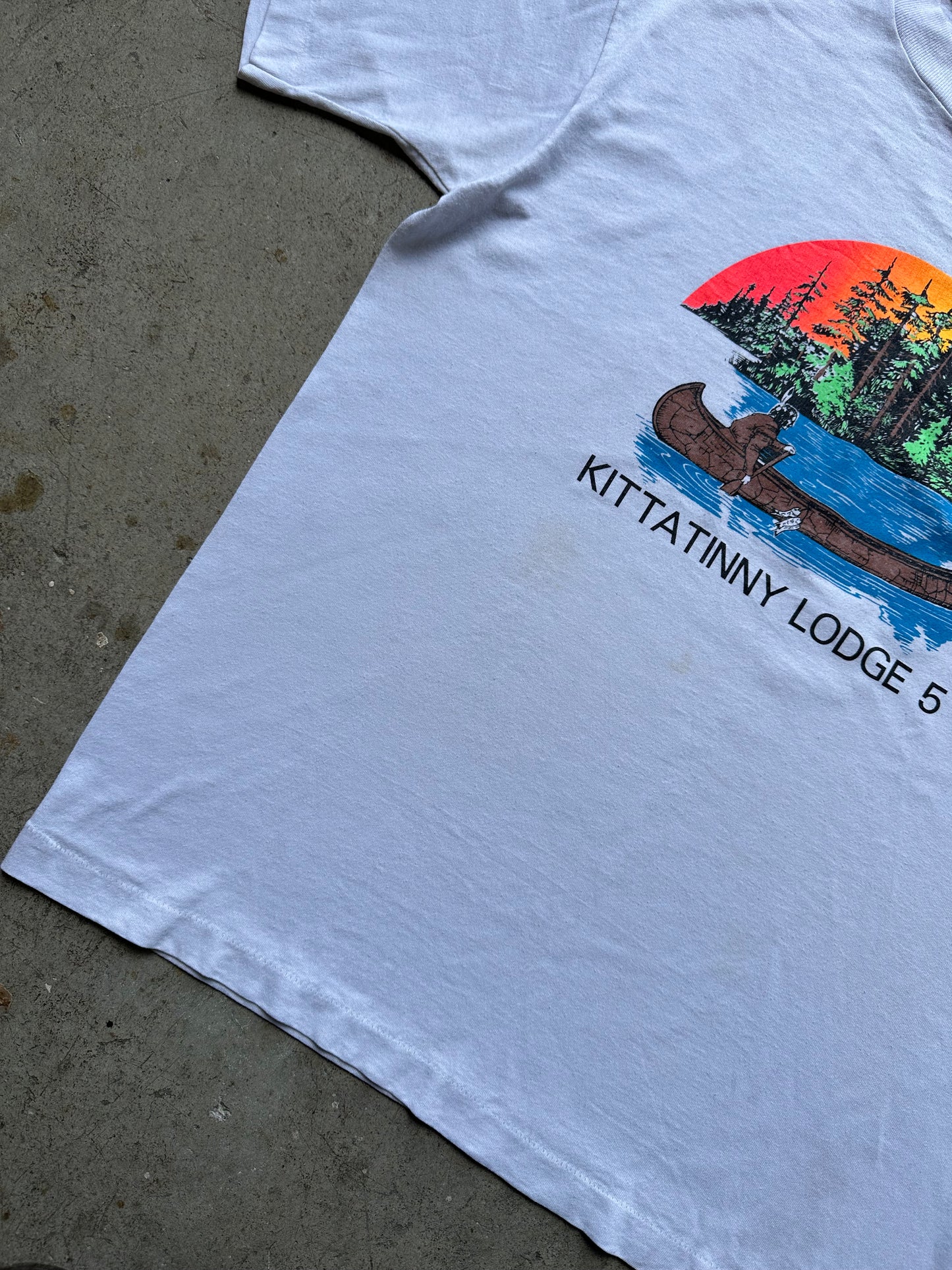 1990s KITTANITTY LODGE TEE
