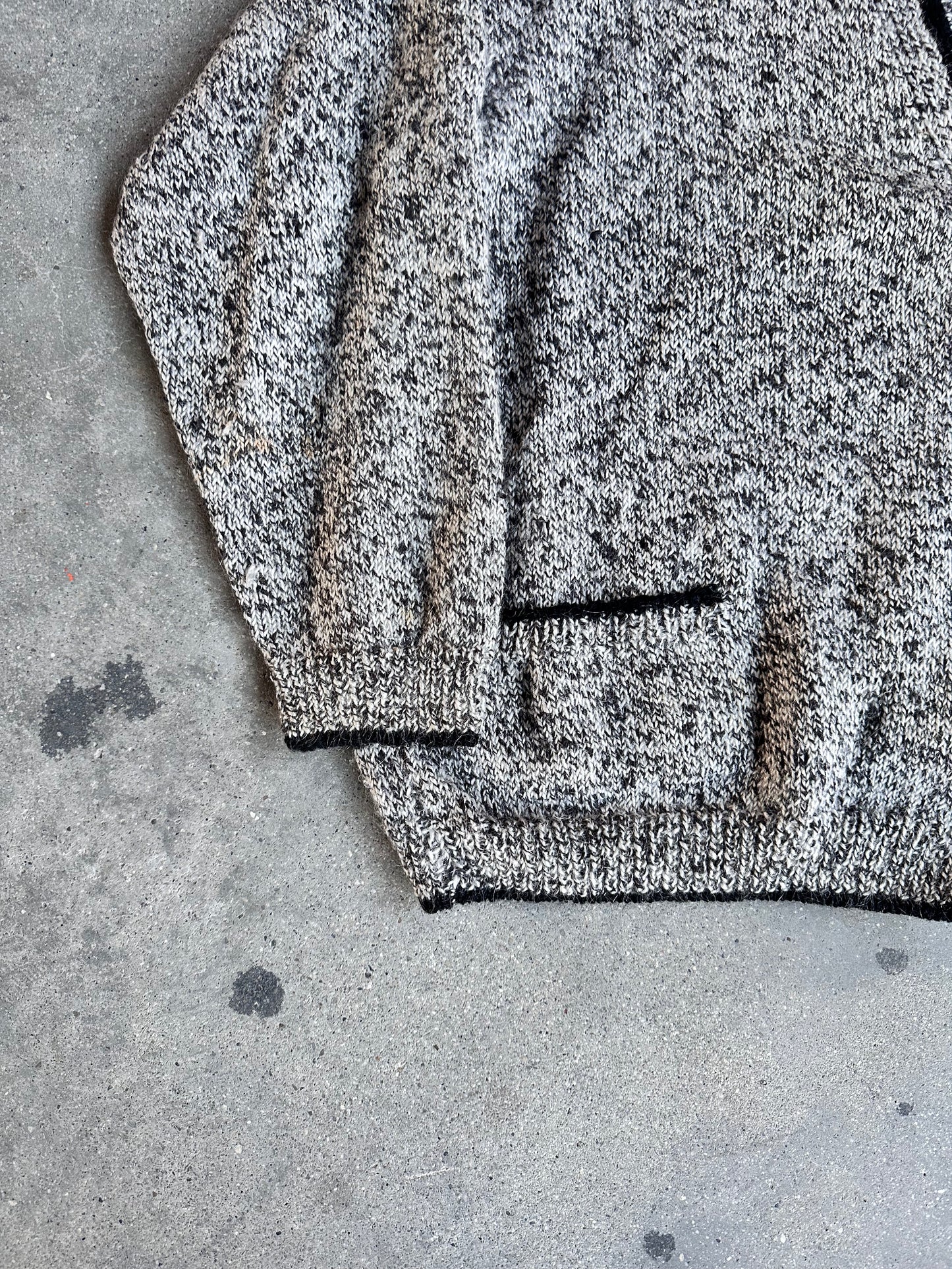 GIANNI VERSACE WOOL KNIT CARDIGAN