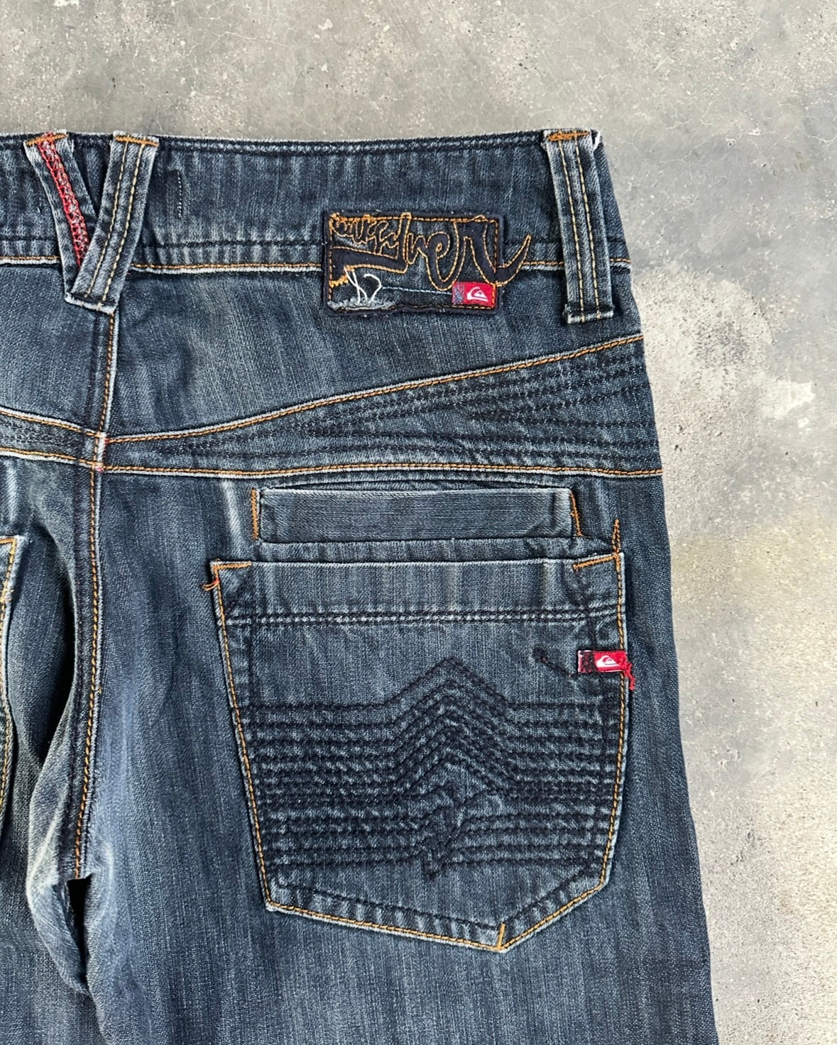 2000s QUICKSILVER HIP HOP DENIM W32