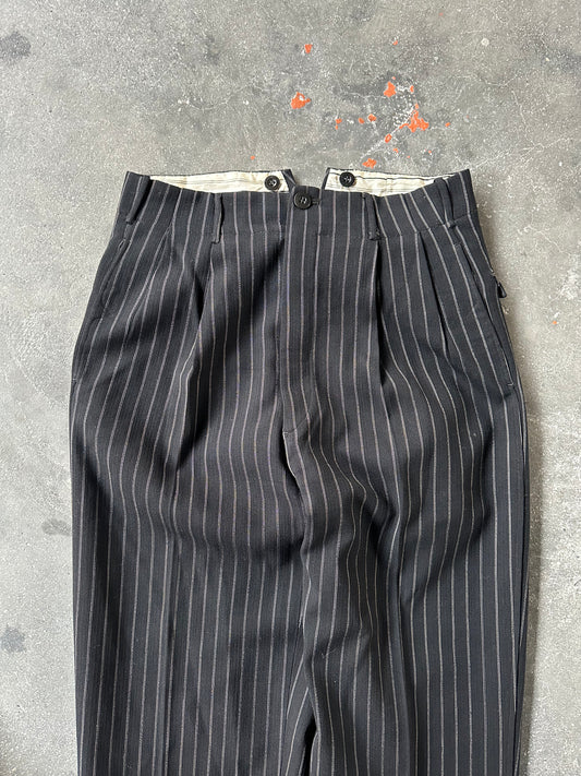 1930s-1940s VINTAGE PINSTRIPE PANTS