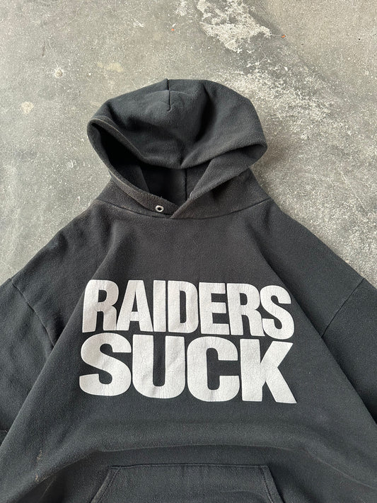 1990s "RIDERS SUCK" HOODIE