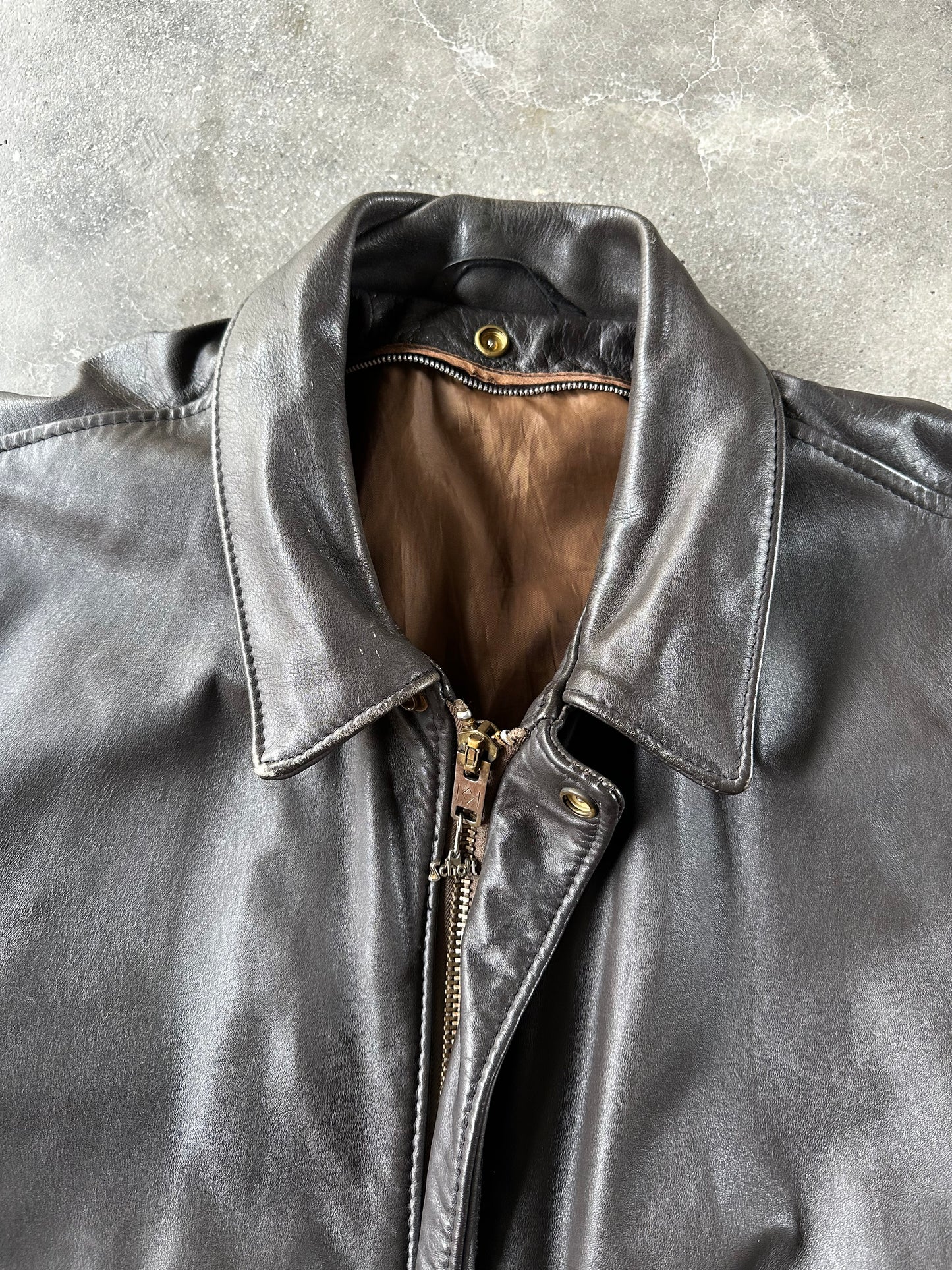 SCHOTT NYC BOMBER FLIGHT JACKET A-2