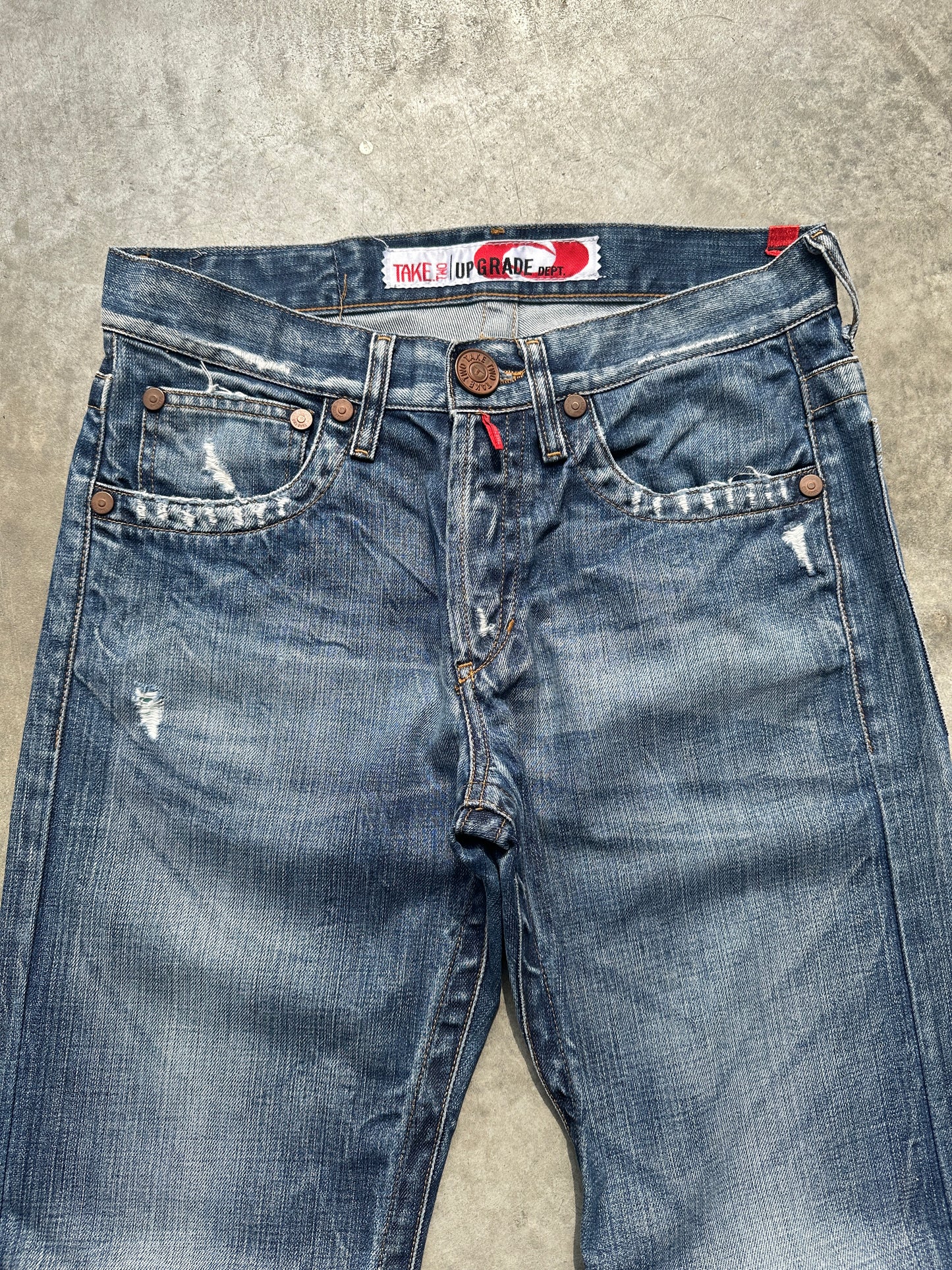 2000s TAKE TWO STRAIGHT DENIM PANTS