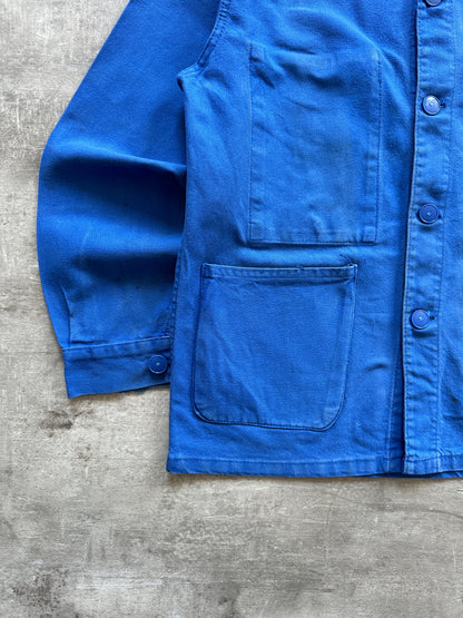1980's BLEU FRENCH WORK JACKET