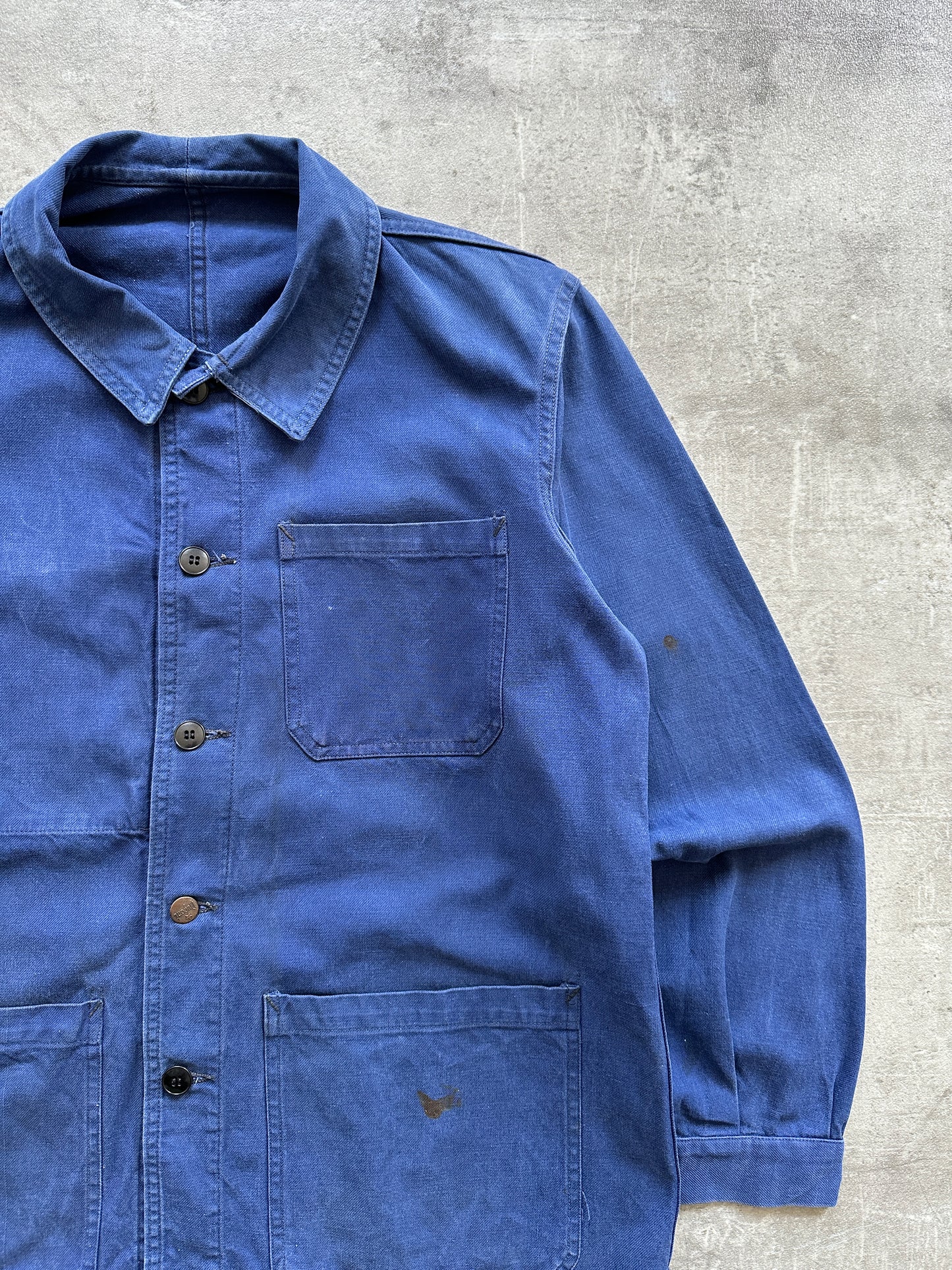 1950's BLEU FRENCH WORK JACKET