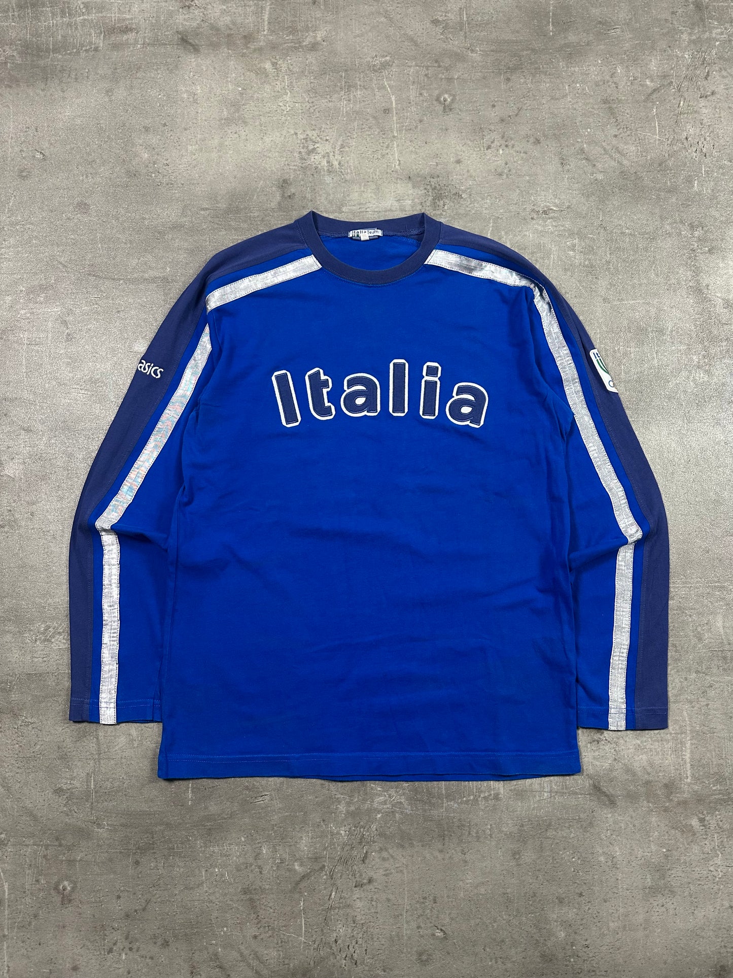 2006 ITALY NATIONAL TEAM X ASICS UNIFORM LONGSLEEVE