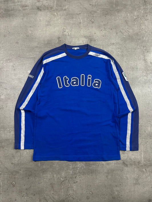 2006 ITALY NATIONAL TEAM X ASICS UNIFORM LONGSLEEVE