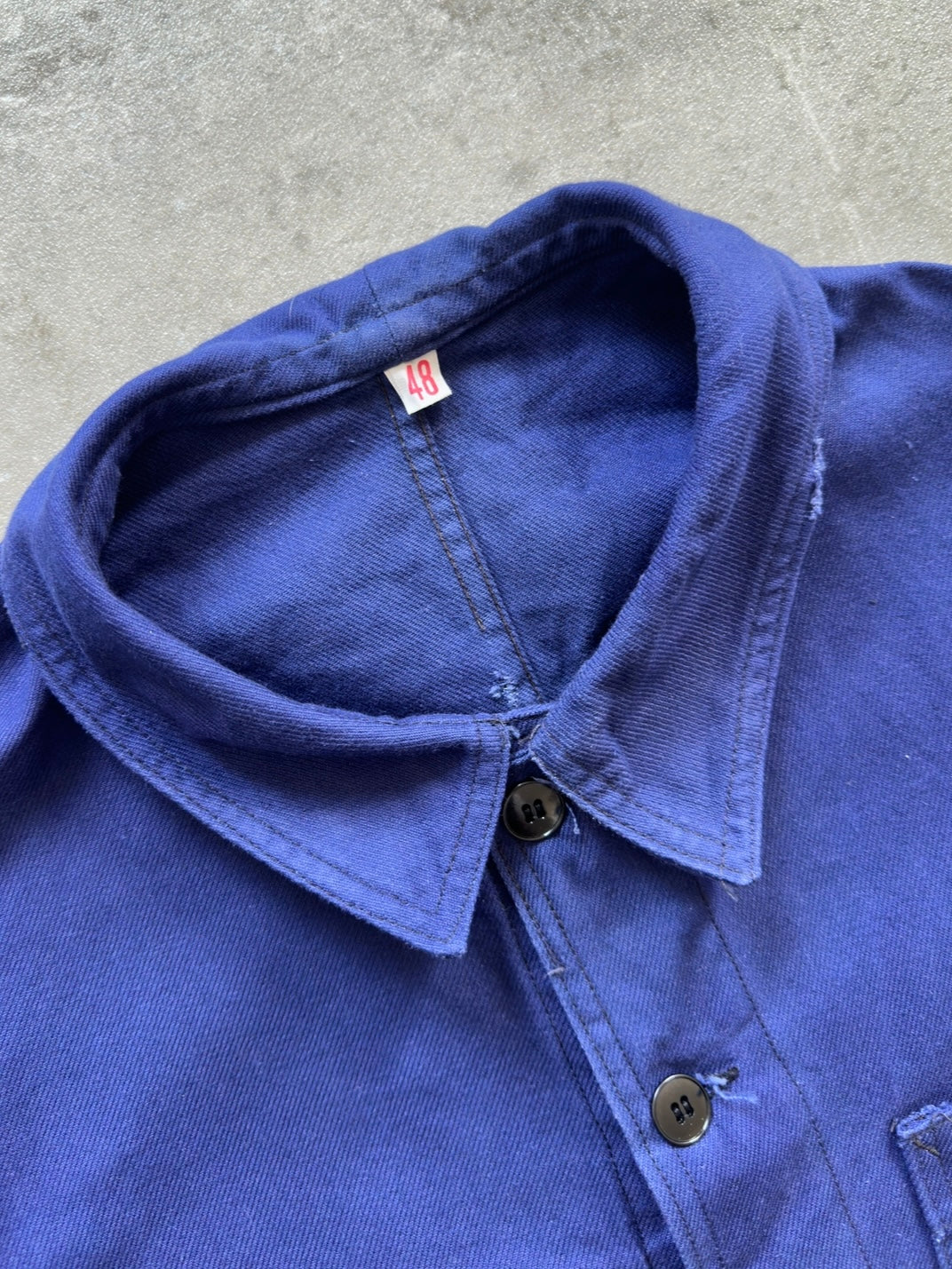 1970's BLEU FRENCH WORK JACKET