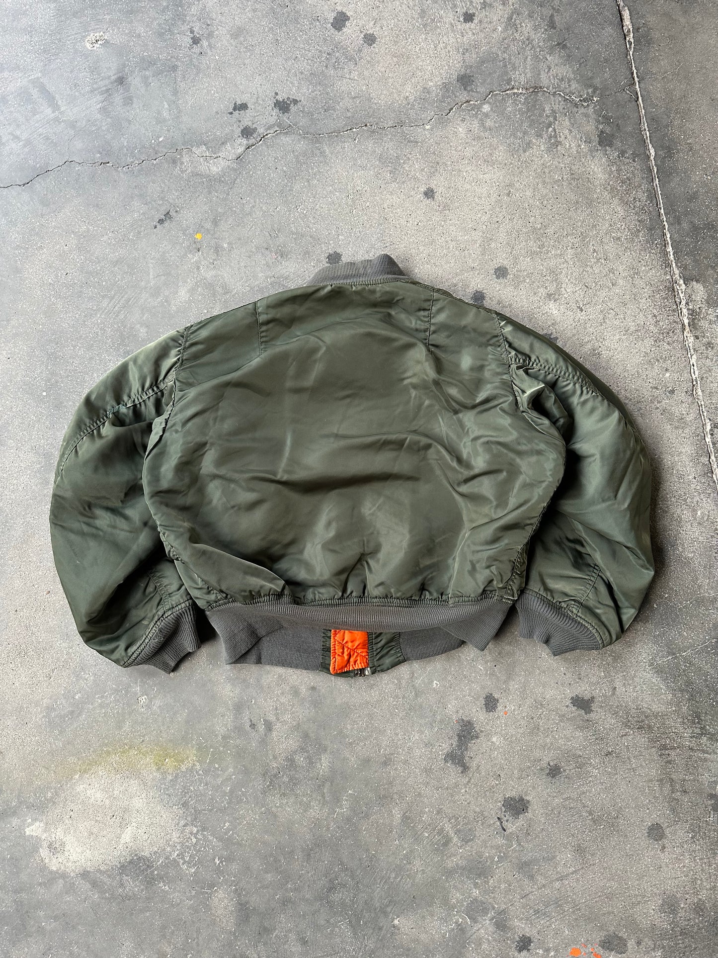 1980s ALPHA MA-1 FLIGHT JACKET