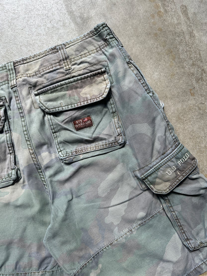 VINTAGE USN POLO ASS CAMO SHORTS