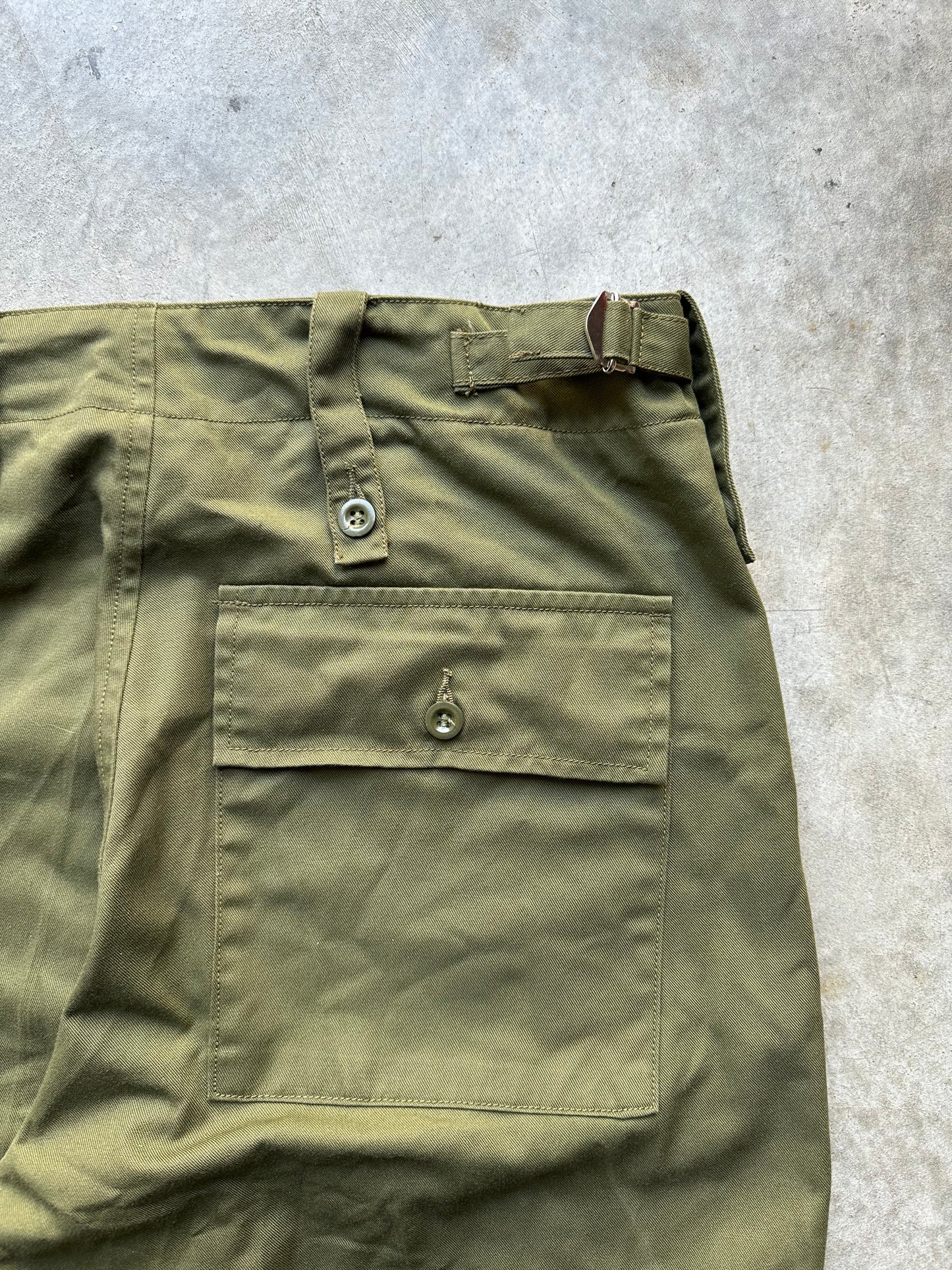 1980's FATIGUE BRITISH ARMY OG PANTS