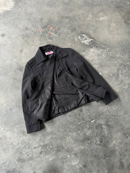 Y2K BIKER CROP FIT JACKET