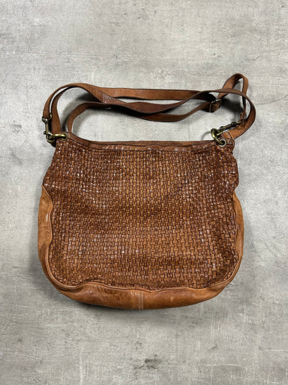 2000s BROWN LEATHER BAG