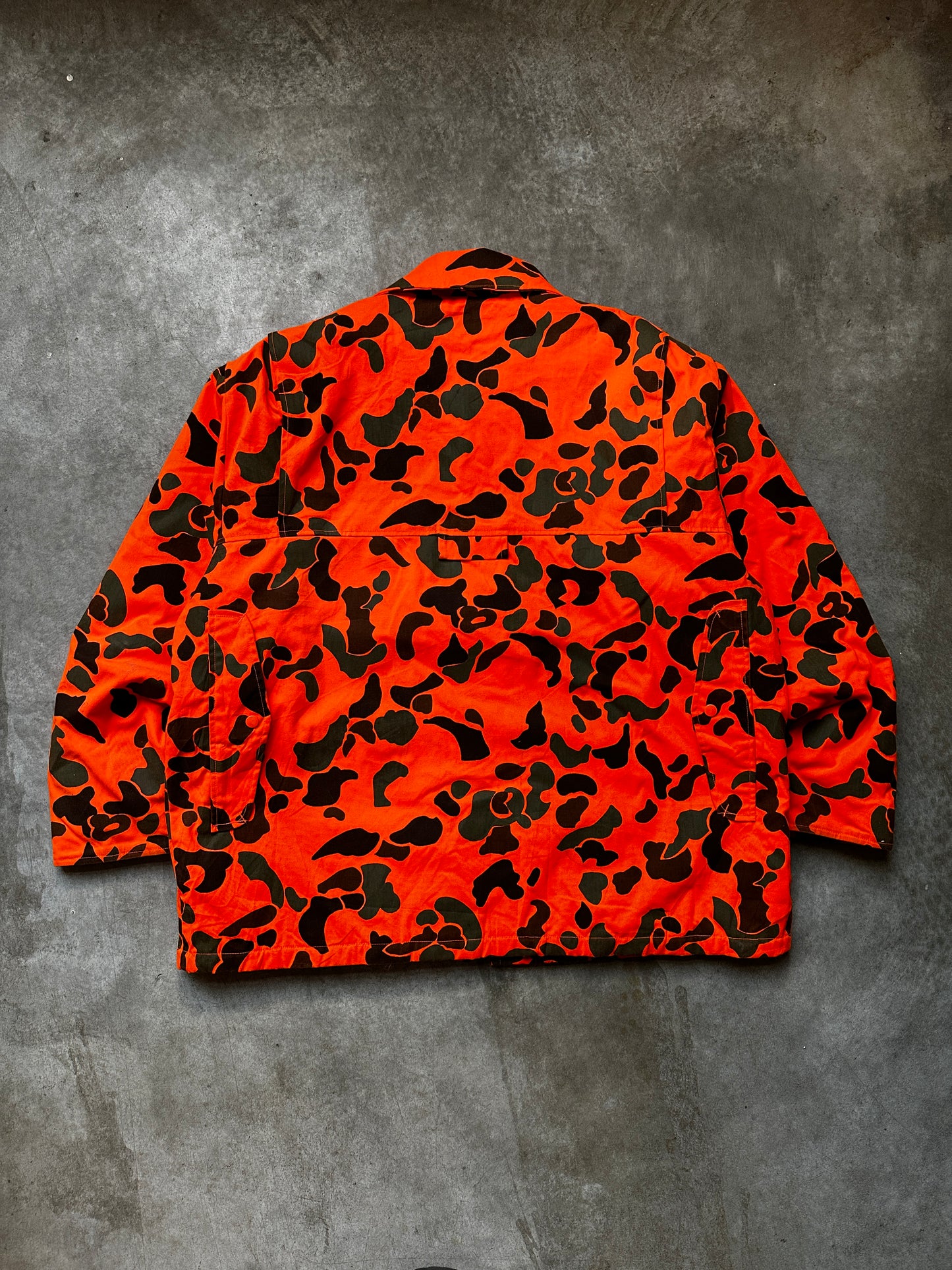 WOOLRICH ORANGE DUCK CAMO JACKET