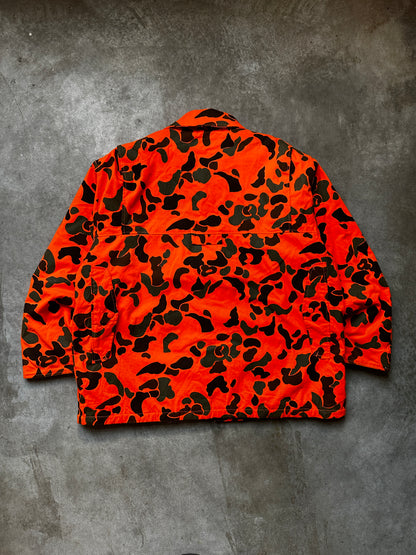 WOOLRICH ORANGE DUCK CAMO JACKET