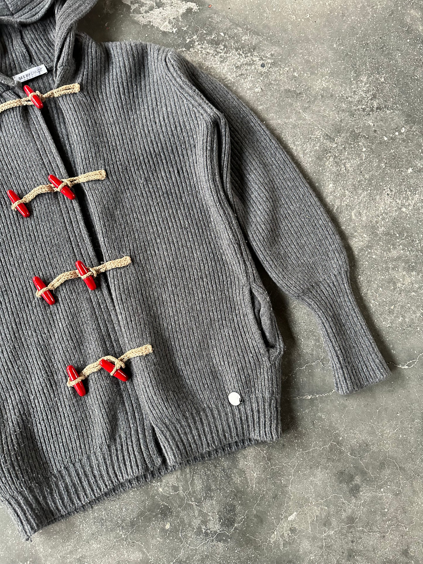 CHLOE WOOL CARDIGAN