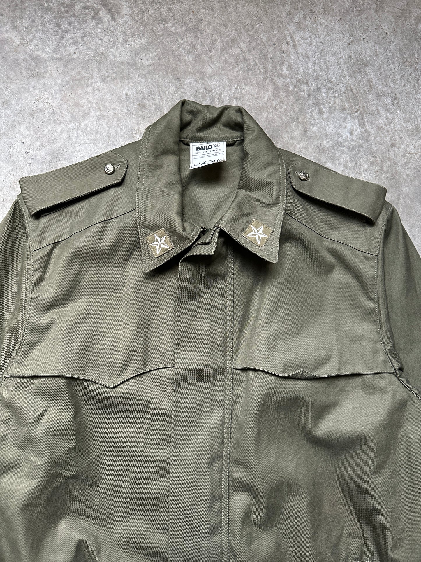 90's ITALIAN ARMY CHORE COMBAT JACKET