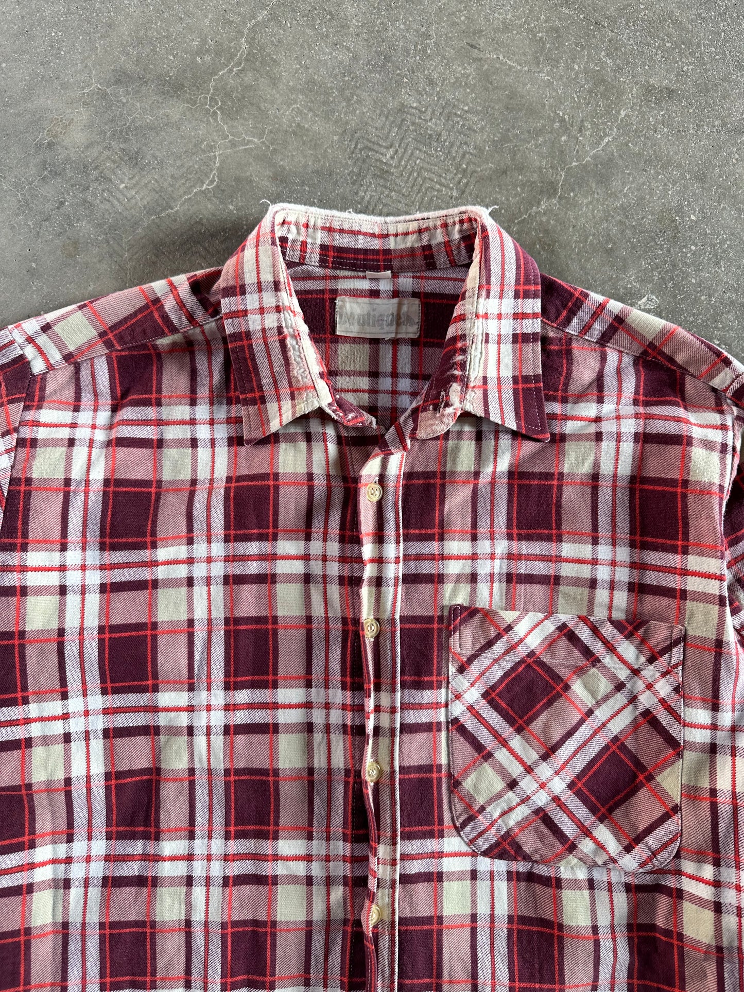 VINTAGE 1990s SEVRES FLANNEL SHIRT