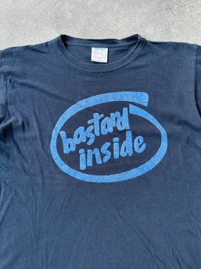 00s BASTARD INSIDE" FUNNY GRAPHIC TEE