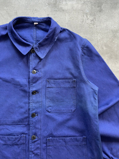 1970's BLEU FRENCH WORK JACKET