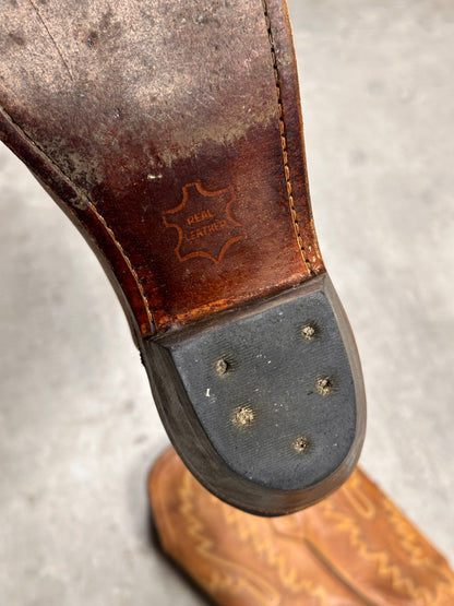 80s COWBOY MOTORCYCLE BOOTS