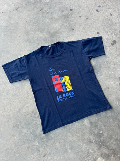 2000s LA BOCA BURNOS AIRES SOUVENIR TEE