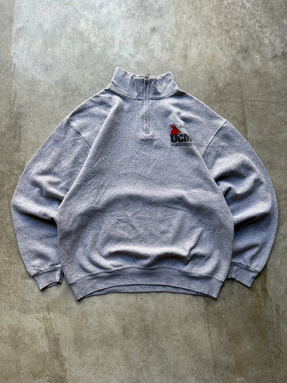 2000's UCM COLLEGE ZIP CREWNECK