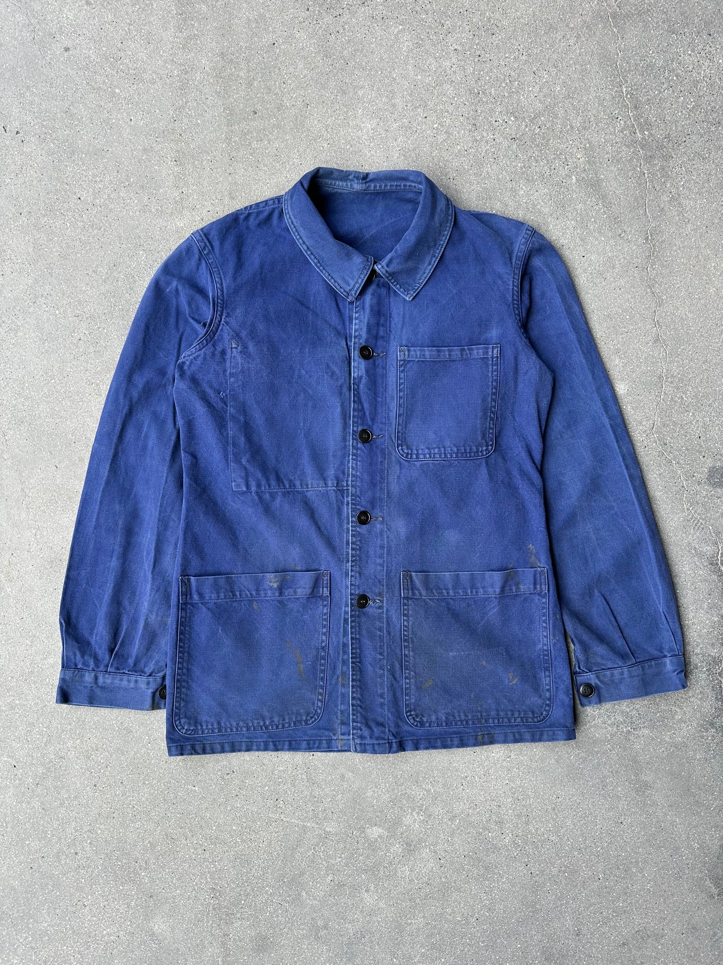 60s/70s BLEU FRENCH WORK JACKET