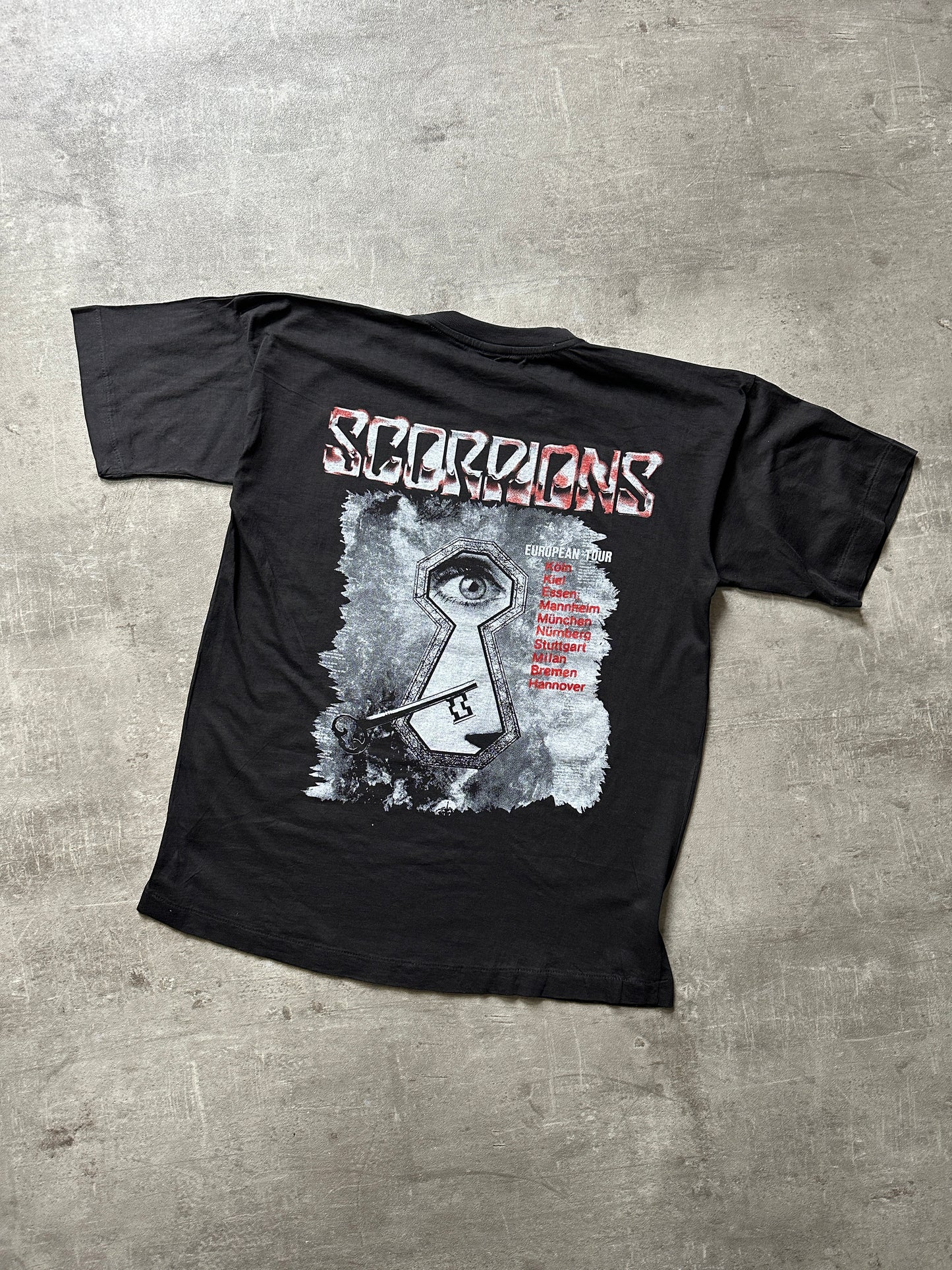 SCORPIONS EUROPEAN TOUR TEE