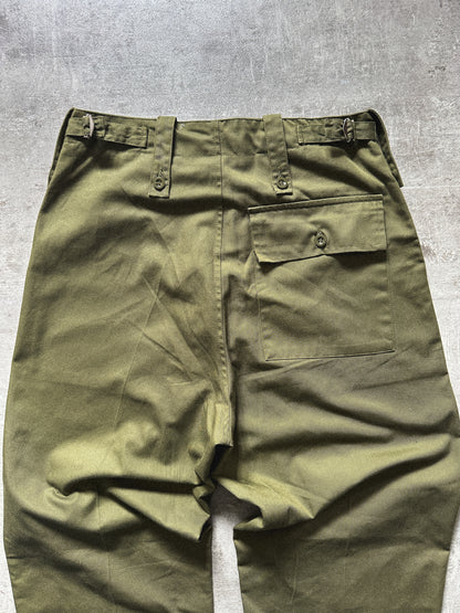 1980's FATIGUE BRITISH ARMY OG PANTS