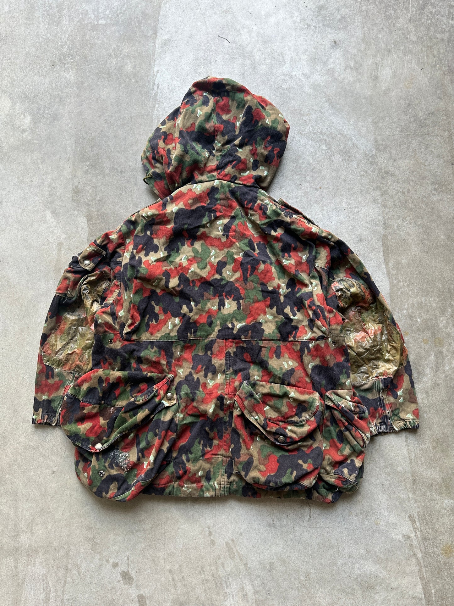 1970's M70 SWISS ARMY "ALPENFLAGE CAMO" JACKET