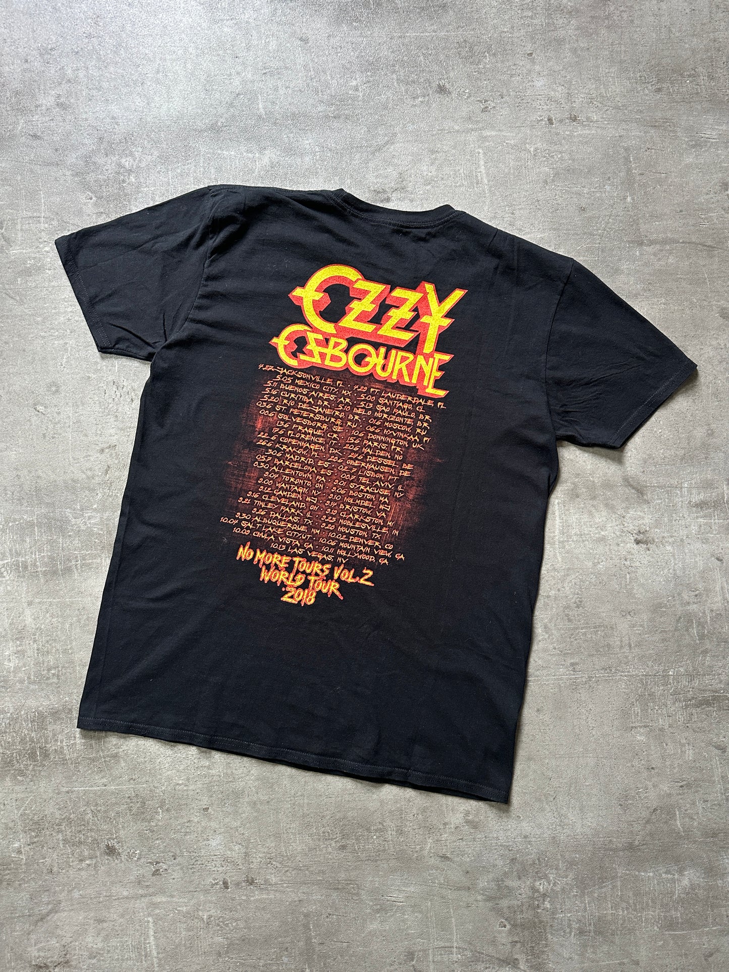 2017 OZZY OZBOURNE WORLD TOUR TEE