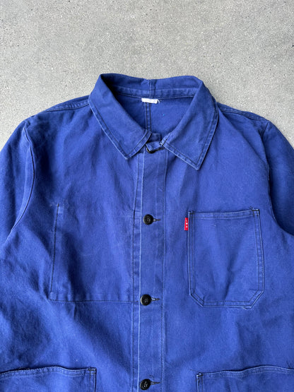 60s/70s BLEU FRENCH WORK JACKET